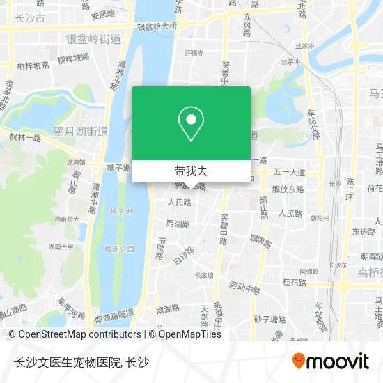 长沙文医生宠物医院地图