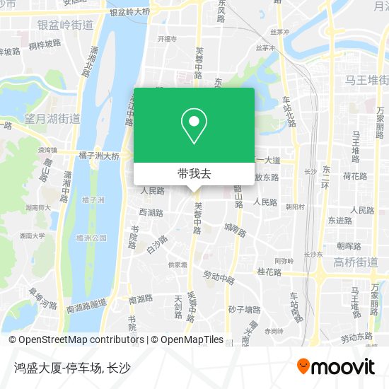 鸿盛大厦-停车场地图