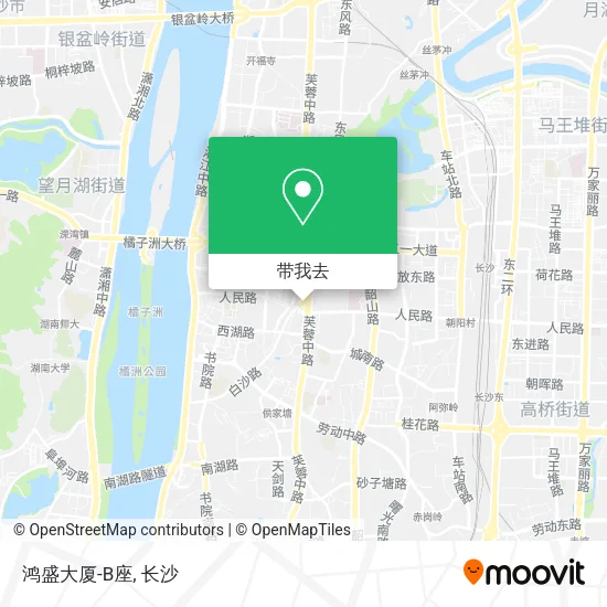 鸿盛大厦-B座地图