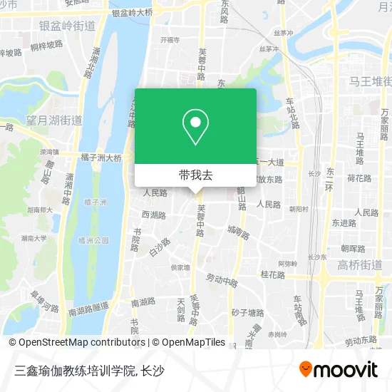 三鑫瑜伽教练培训学院地图