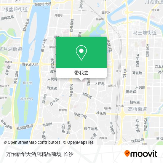 万怡新华大酒店精品商场地图