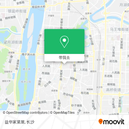 益华家菜屋地图