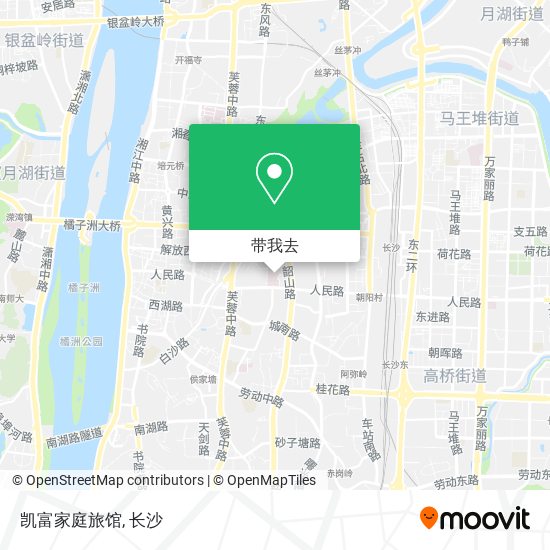 凯富家庭旅馆地图