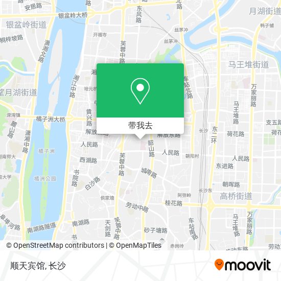 顺天宾馆地图