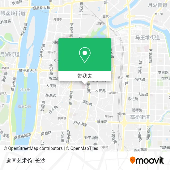 道同艺术馆地图