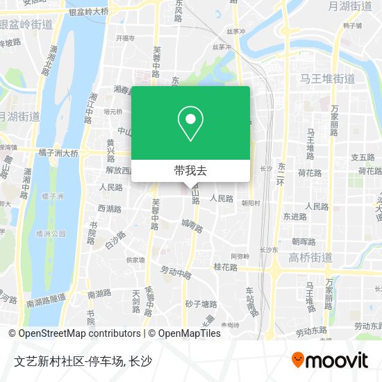 文艺新村社区-停车场地图