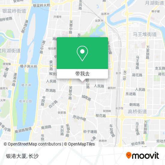 银港大厦地图