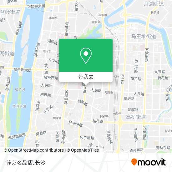 莎莎名品店地图