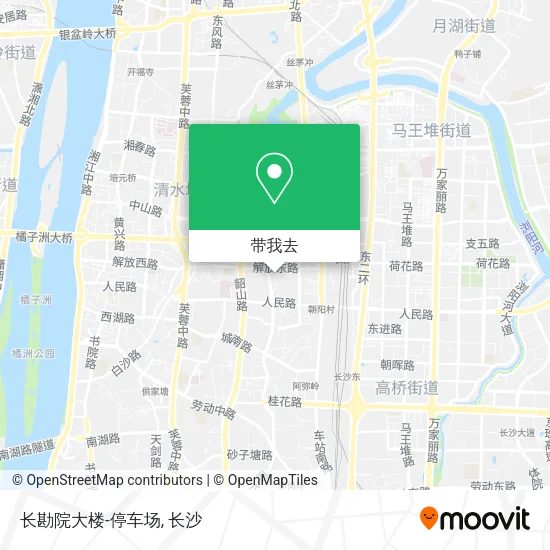 长勘院大楼-停车场地图