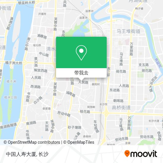 中国人寿大厦地图