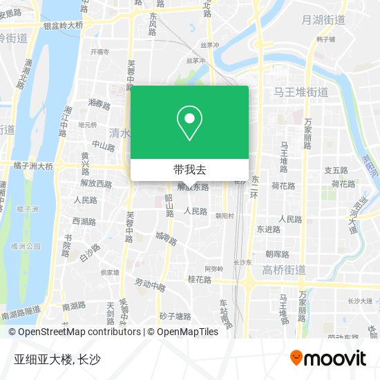 亚细亚大楼地图