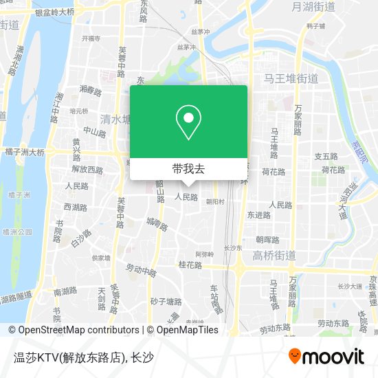 温莎KTV(解放东路店)地图