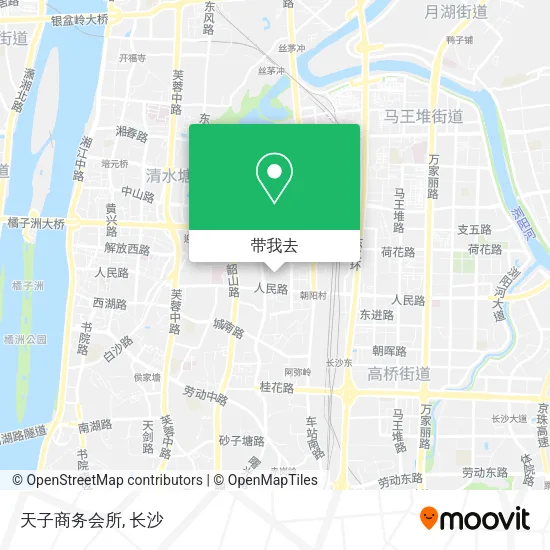 天子商务会所地图