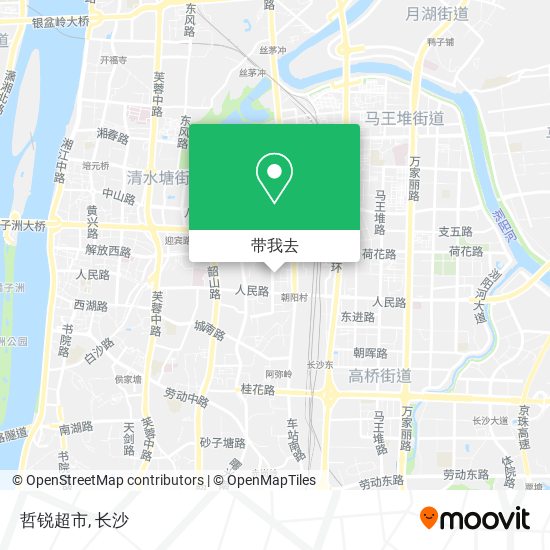 哲锐超市地图
