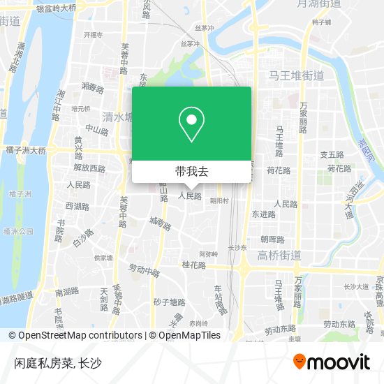 闲庭私房菜地图