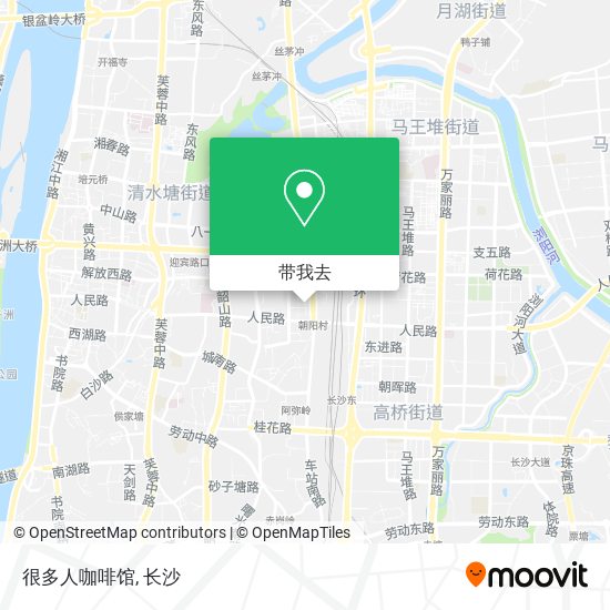 很多人咖啡馆地图