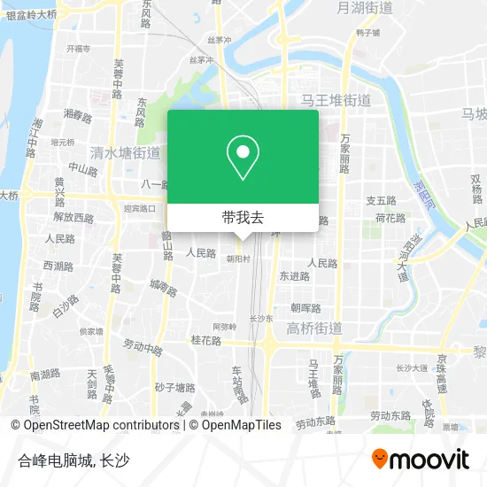 合峰电脑城地图