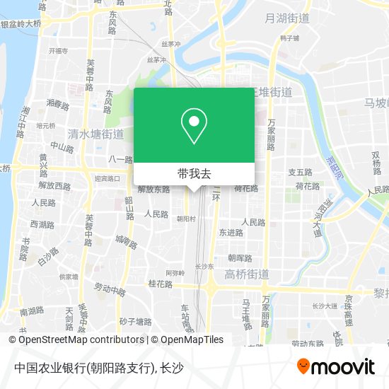 中国农业银行(朝阳路支行)地图