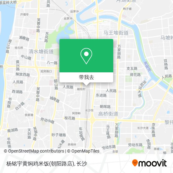 杨铭宇黄焖鸡米饭(朝阳路店)地图