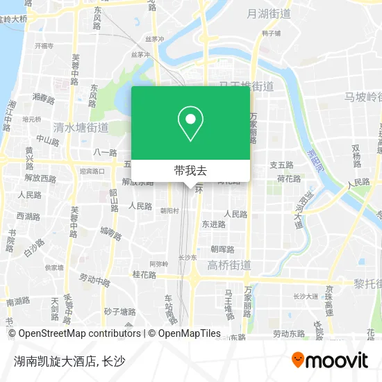 湖南凯旋大酒店地图