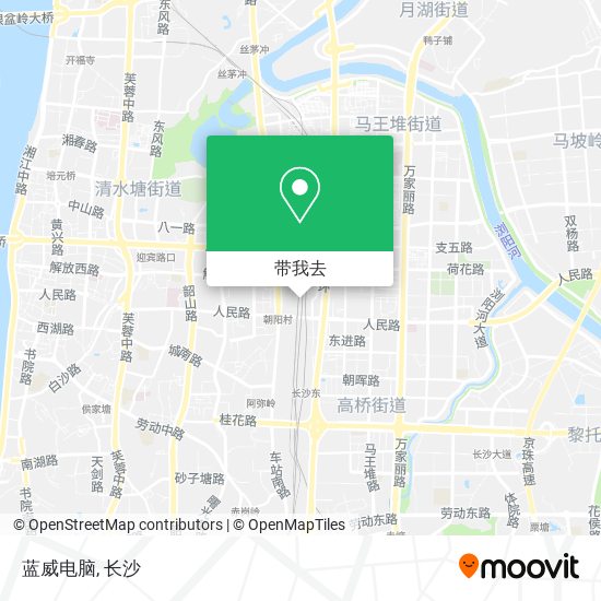 蓝威电脑地图