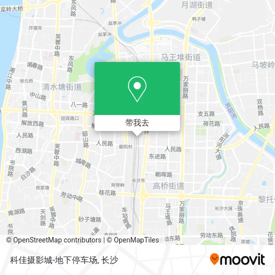 科佳摄影城-地下停车场地图
