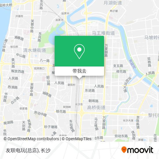 友联电玩(总店)地图