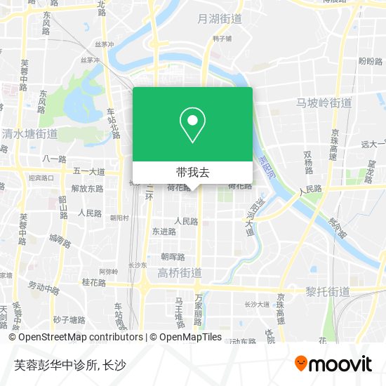 芙蓉彭华中诊所地图