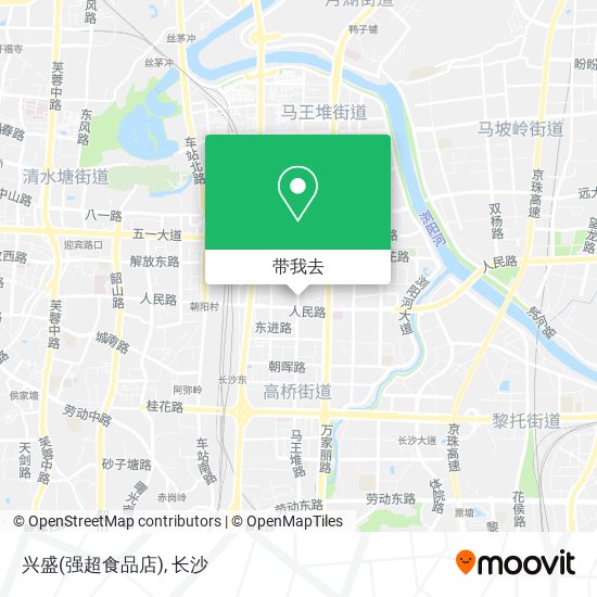 兴盛(强超食品店)地图