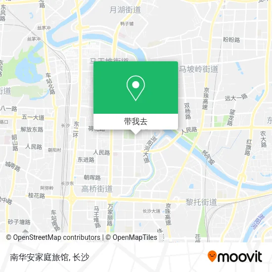 南华安家庭旅馆地图