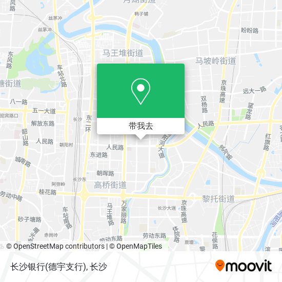 长沙银行(德宇支行)地图