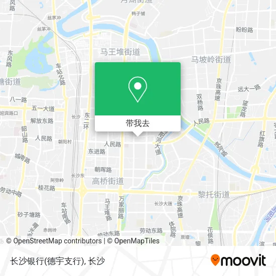 长沙银行(德宇支行)地图