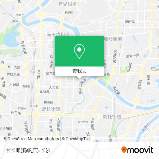 甘长顺(扬帆店)地图