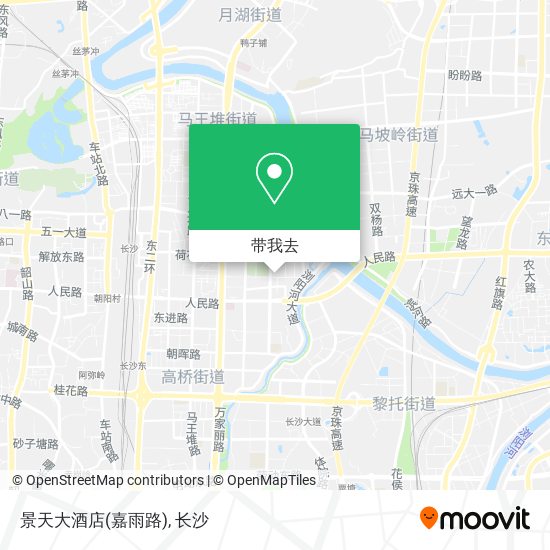 景天大酒店(嘉雨路)地图