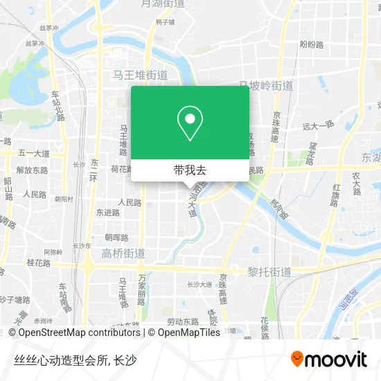丝丝心动造型会所地图