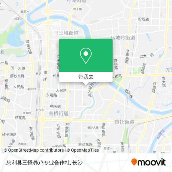慈利县三怪养鸡专业合作社地图