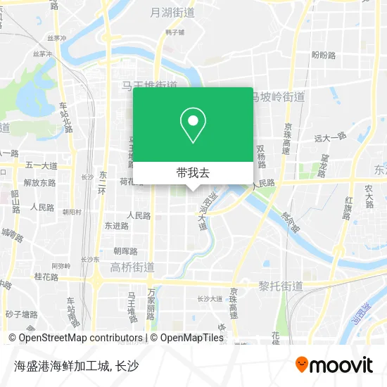 海盛港海鲜加工城地图