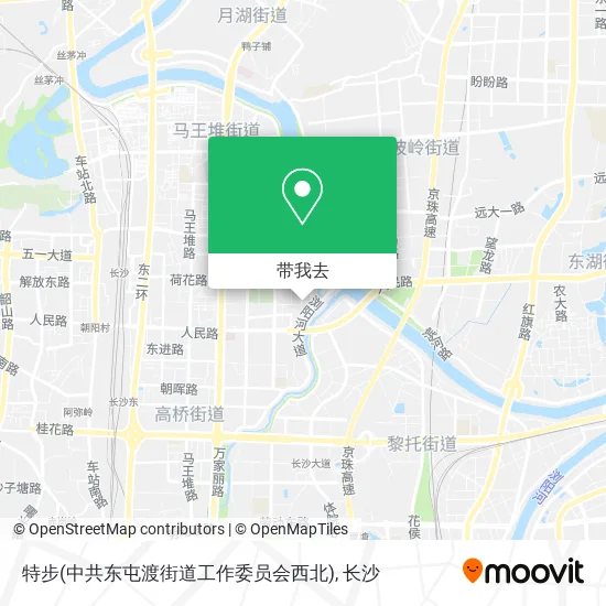 特步(中共东屯渡街道工作委员会西北)地图