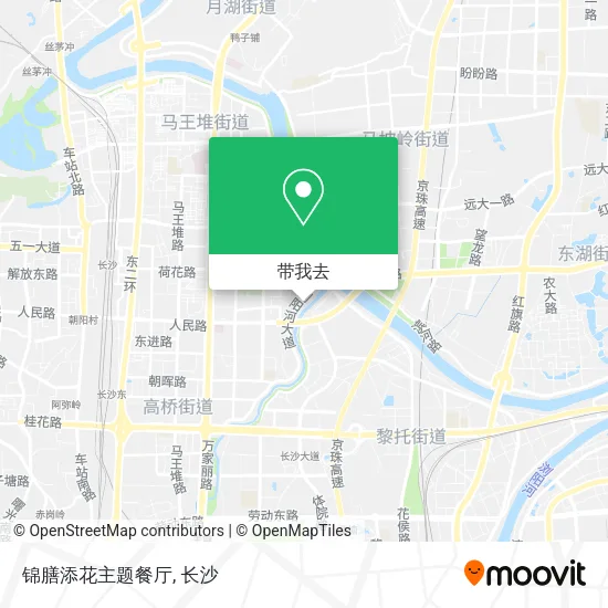锦膳添花主题餐厅地图