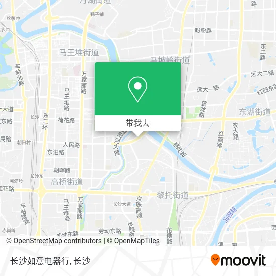 长沙如意电器行地图