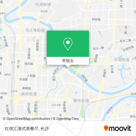 红馆汇港式茶餐厅地图