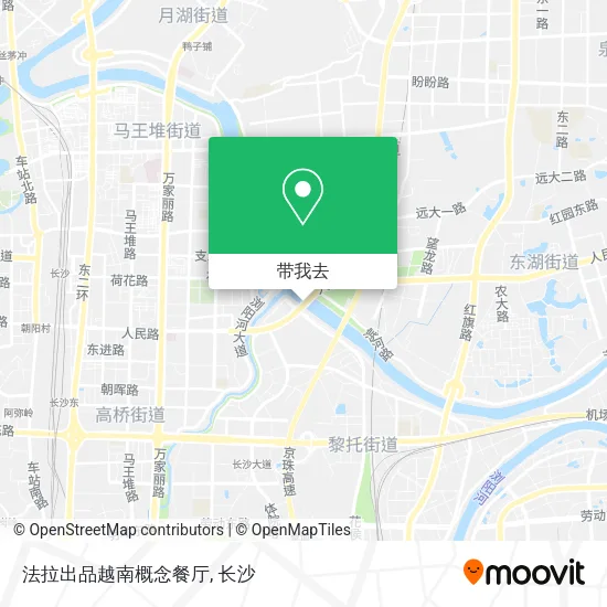 法拉出品越南概念餐厅地图