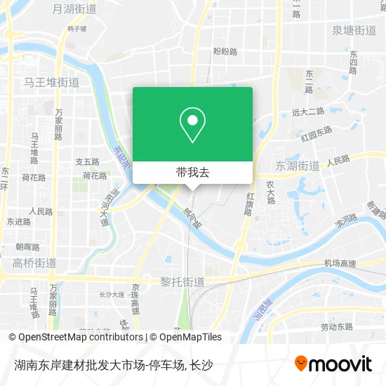 湖南东岸建材批发大市场-停车场地图