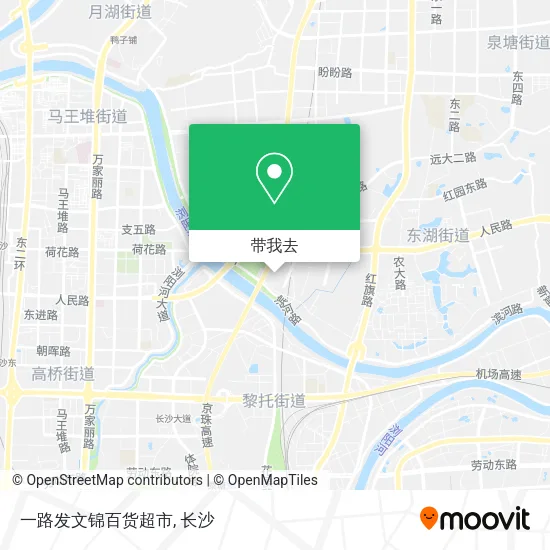 一路发文锦百货超市地图