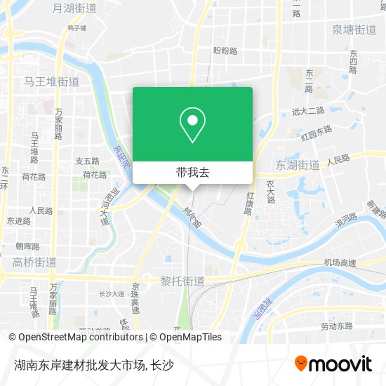 湖南东岸建材批发大市场地图