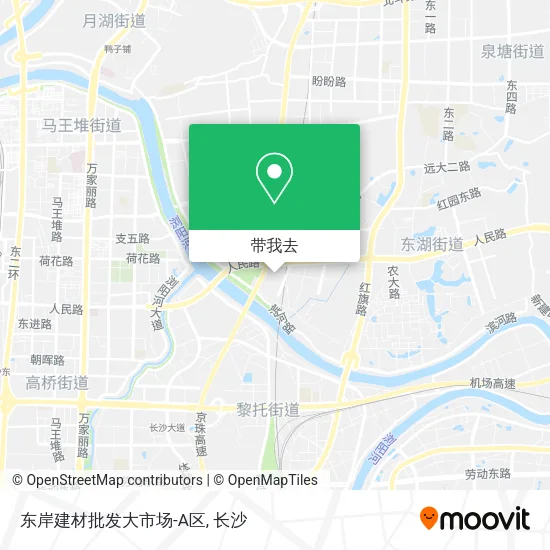 东岸建材批发大市场-A区地图