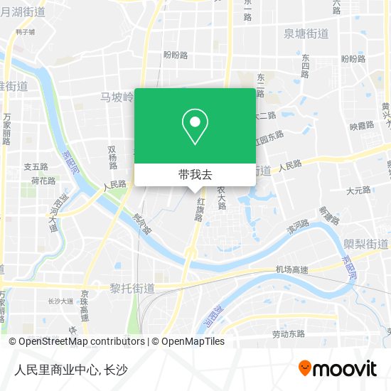人民里商业中心地图