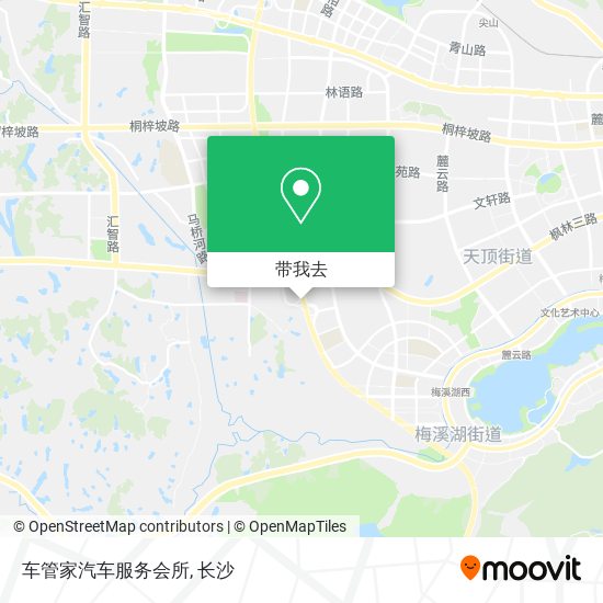 车管家汽车服务会所地图
