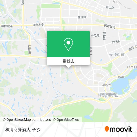 和润商务酒店地图