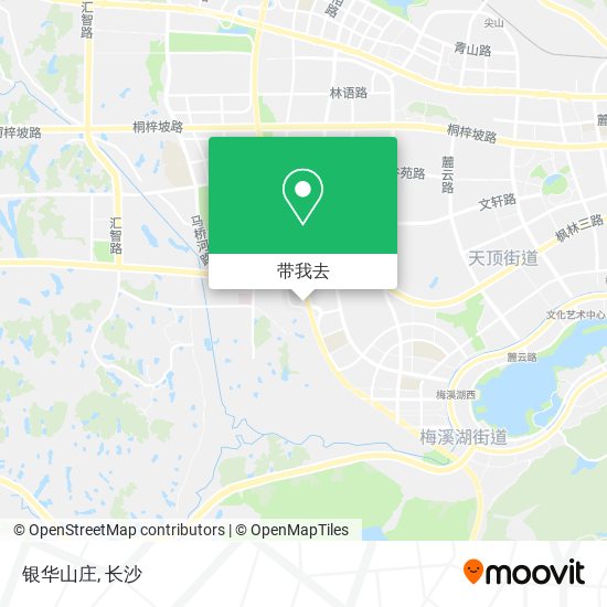 银华山庄地图